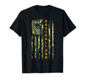 Usa Camo Flag Proud Baseball Dad T-Shirt - Aesthetic Graphic Men Women - T-Shirt, Sweatshirt, Hoodie