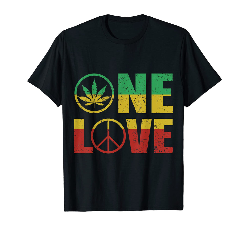 Jamaica Reggae Music Rasta Pride Peace T-Shirt - Novelty Apparel Unisex - T-Shirt, Sweatshirt, Hoodie