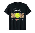 Tennis Mom Leopard Funny Ball Mom T-Shirt - Custom Art Print Men Women - T-Shirt, Sweatshirt, Hoodie