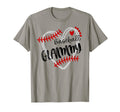 Personalized Baseball Heart T-Shirt - Casual Everyday Wear for Adults - T-Shirt, Sweatshirt, Hoodie