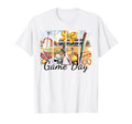 Softball Watercolor Game Day Softball Mom T-Shirt - Graphic Print Unisex - T-Shirt, Sweatshirt, Hoodie
