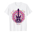Boho Hippie Peace Love Music T-Shirt - Fun Novelty Design Unisex - T-Shirt, Sweatshirt, Hoodie