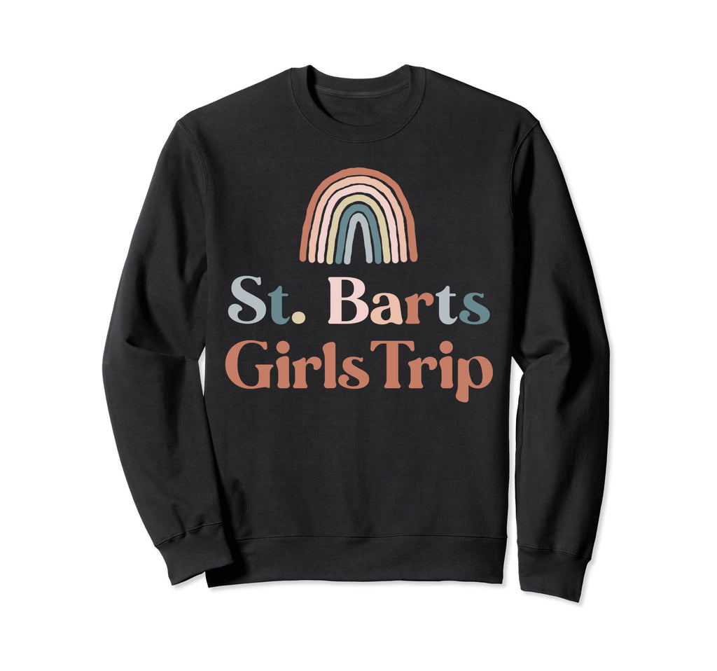 St Barts Trip Boho Rainbow Group Sweatshirt - Novelty Apparel Men Women - T-Shirt, Sweatshirt, Hoodie