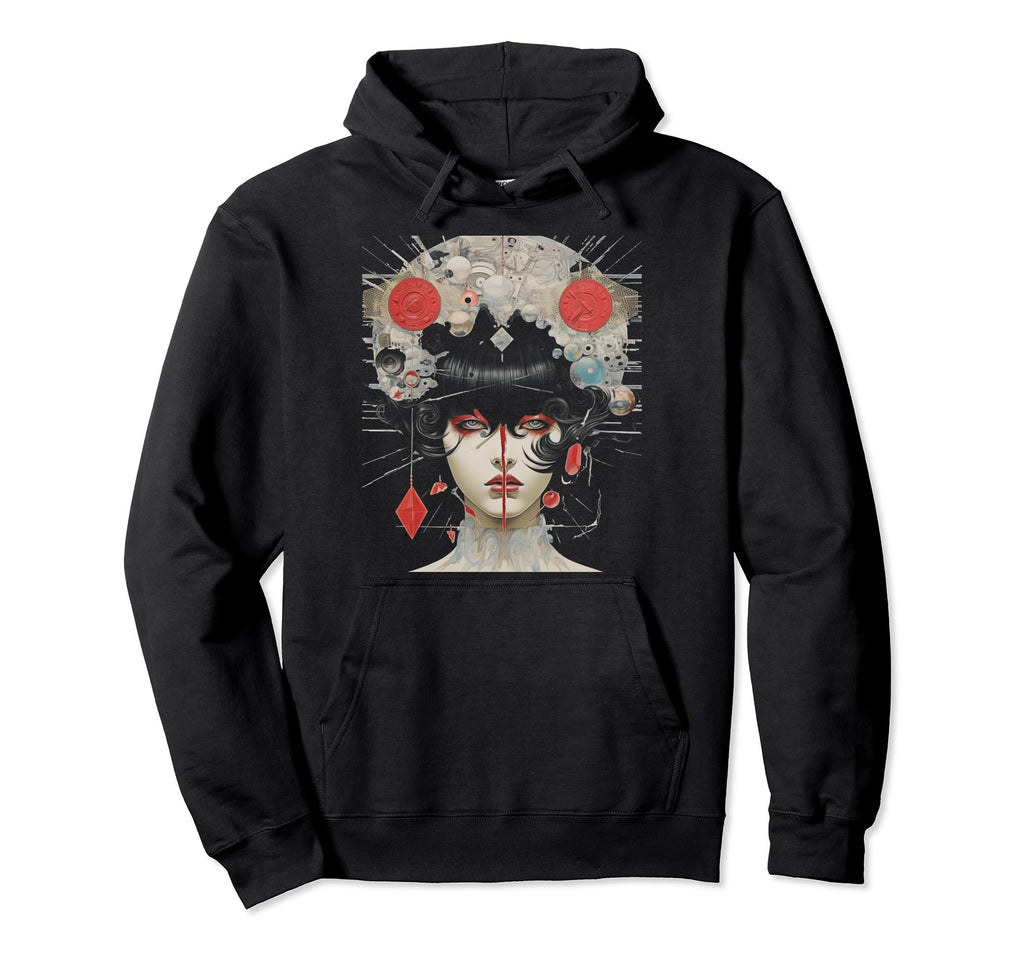 Japanese Y2K Aesthetic Surreal Tokyo Hoodie - Custom Art Print Men Women - T-Shirt, Sweatshirt, Hoodie