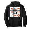 Coquette Bow Baseball Game Day Cheer Mom Hoodie - Trendy Graphic Men Women - T-Shirt, Sweatshirt, Hoodie