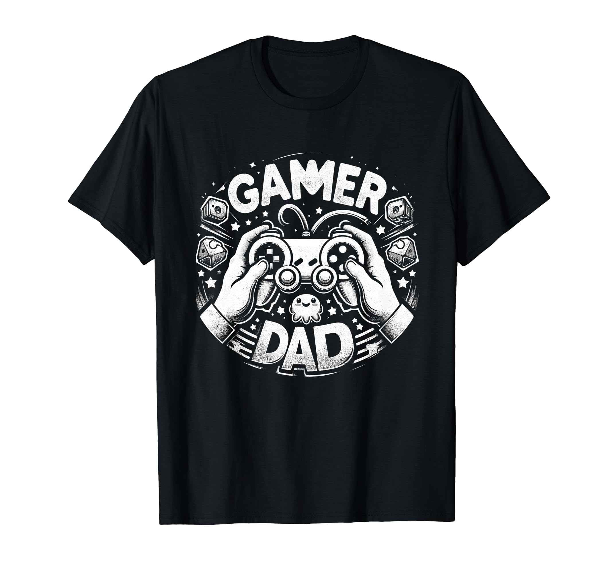 Gamer Dad Game Controller Gaming T-Shirt - Casual Everyday Wear for Adults - T-Shirt, Sweatshirt, Hoodie