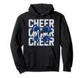 Cheer Mom Mother Bow Cheerleader Game Hoodie - Aesthetic Graphic Men Women - T-Shirt, Sweatshirt, Hoodie