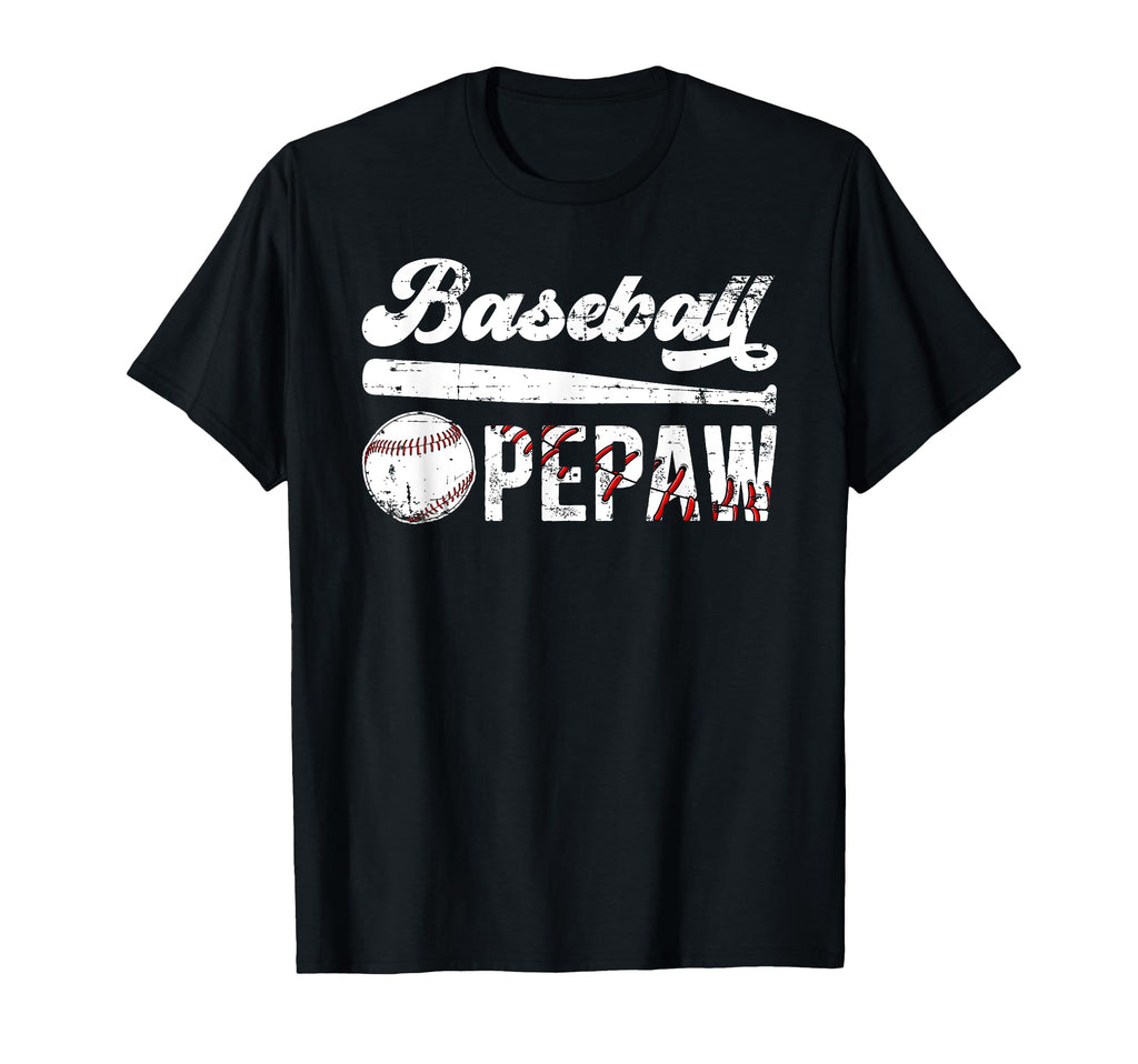 Baseball Pepaw Grandpa Pepaw T-Shirt - Casual Everyday Wear for Adults - T-Shirt, Sweatshirt, Hoodie