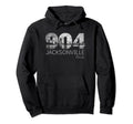 Jacksonville Florida Area Code 904 Hoodie - Fun Novelty Design for Adults - T-Shirt, Sweatshirt, Hoodie