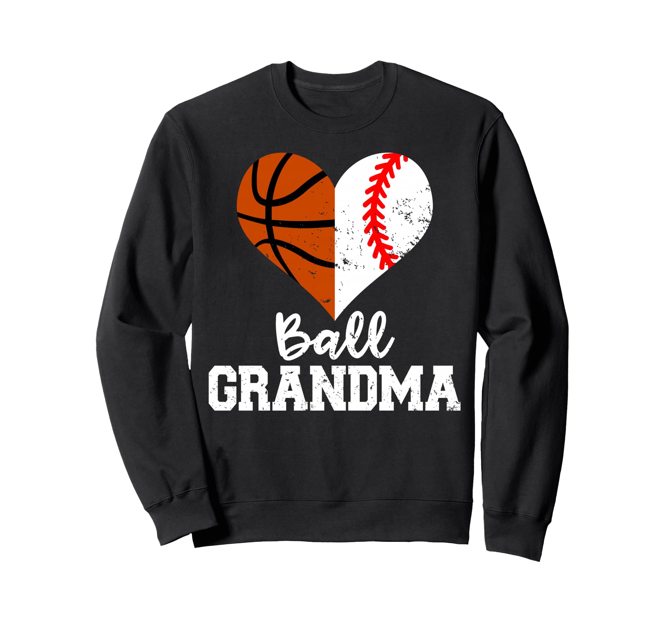 Ball Grandma Funny Baseball Sweatshirt - Streetwear Style for Adults - T-Shirt, Sweatshirt, Hoodie