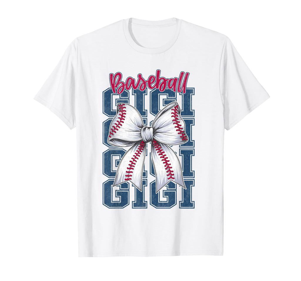 Baseball Gigi Biggest Fan Grandma T-Shirt - Fun Novelty Design for Adults - T-Shirt, Sweatshirt, Hoodie