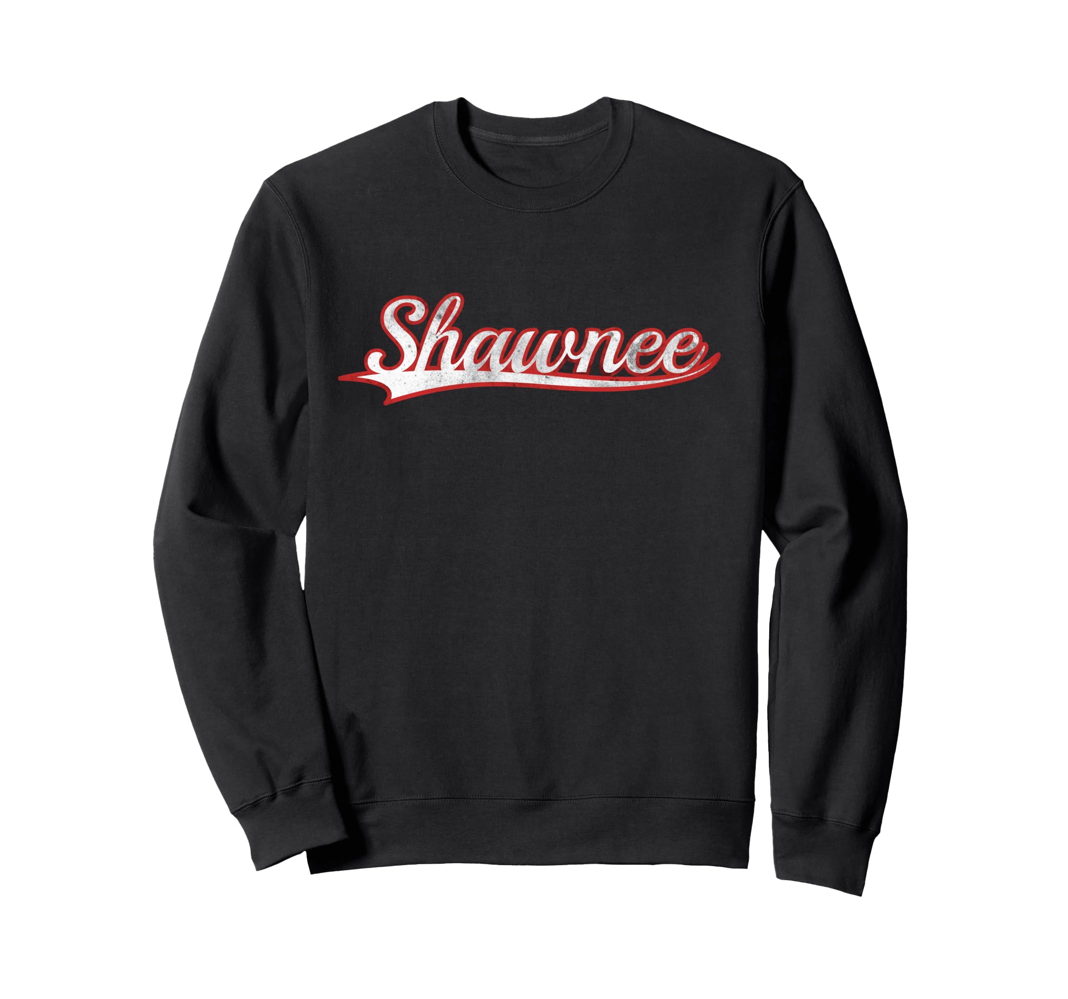 Shawnee Varsity Distressed Sweatshirt - Custom Art Print for Adults - T-Shirt, Sweatshirt, Hoodie