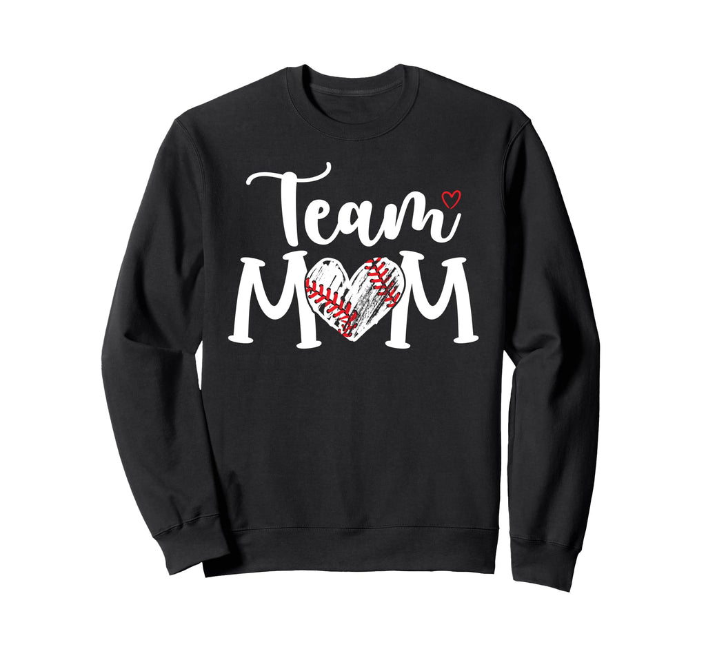 Baseball Team Mom Appreciation Sweatshirt - Minimalist Print for Adults - T-Shirt, Sweatshirt, Hoodie
