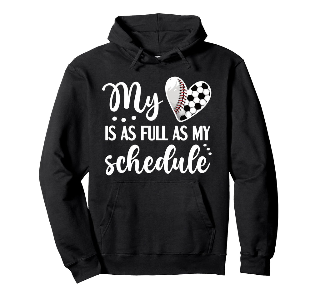 Ball Mom Proud Baseball Soccer Player Hoodie - Custom Art Print Men Women - T-Shirt, Sweatshirt, Hoodie