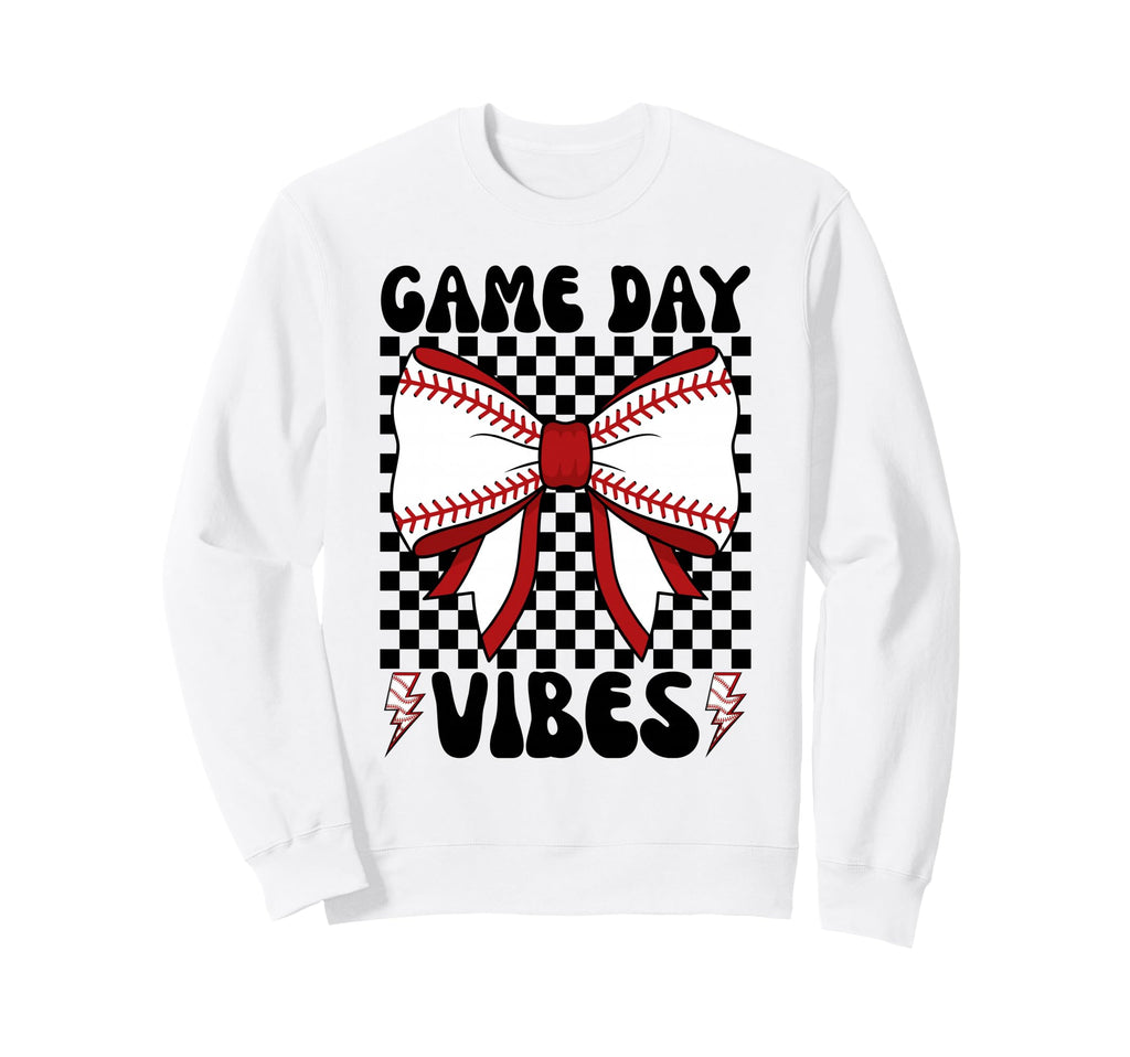 Game Day Vibes Coquette Bow Sweatshirt - Fun Novelty Design Unisex - T-Shirt, Sweatshirt, Hoodie