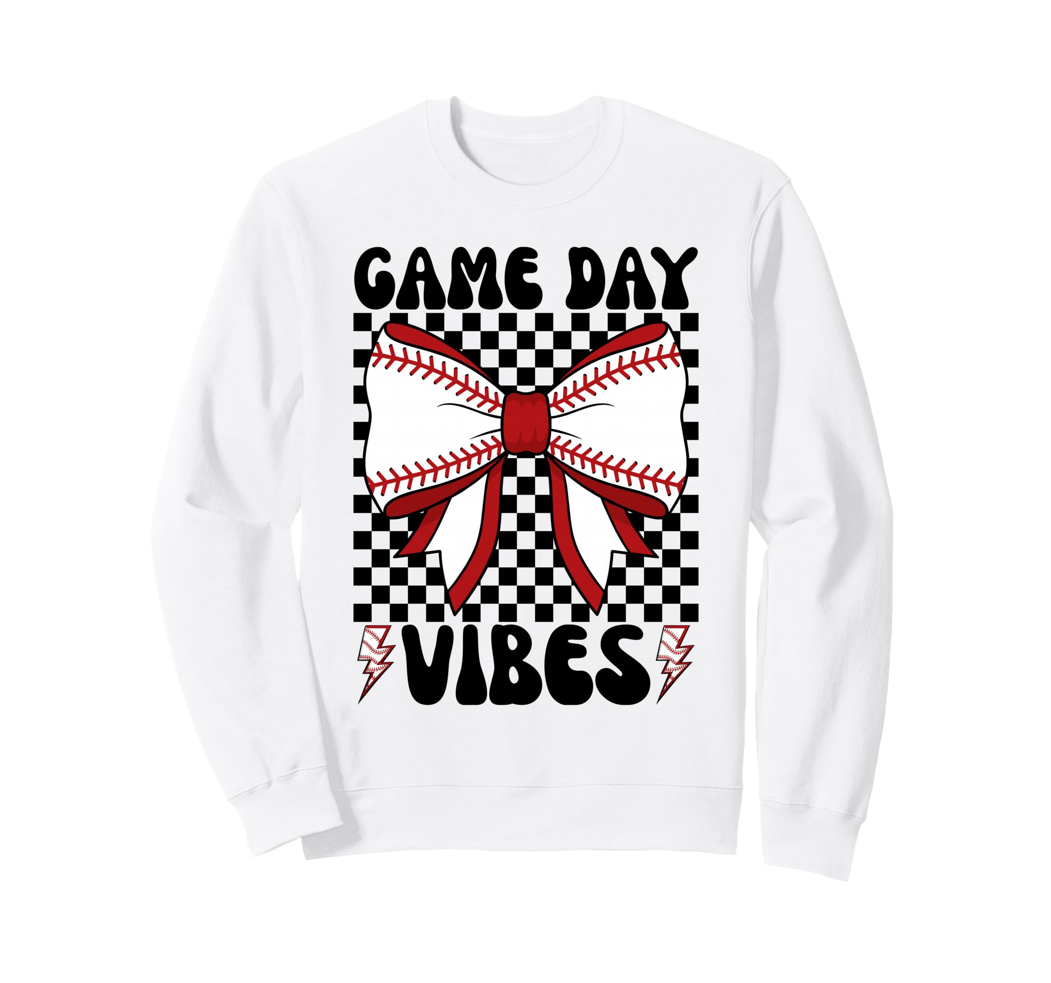 Game Day Vibes Coquette Bow Sweatshirt - Fun Novelty Design Unisex - T-Shirt, Sweatshirt, Hoodie