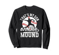 Thats My Son Baseball Pitcher Mom Sweatshirt - Minimalist Print for Adults - T-Shirt, Sweatshirt, Hoodie