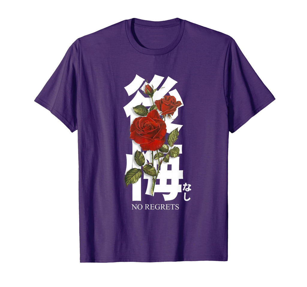 Red Rose 80S 90S Soft Grunge Goth Vaporwave T-Shirt - Graphic Print Unisex - T-Shirt, Sweatshirt, Hoodie