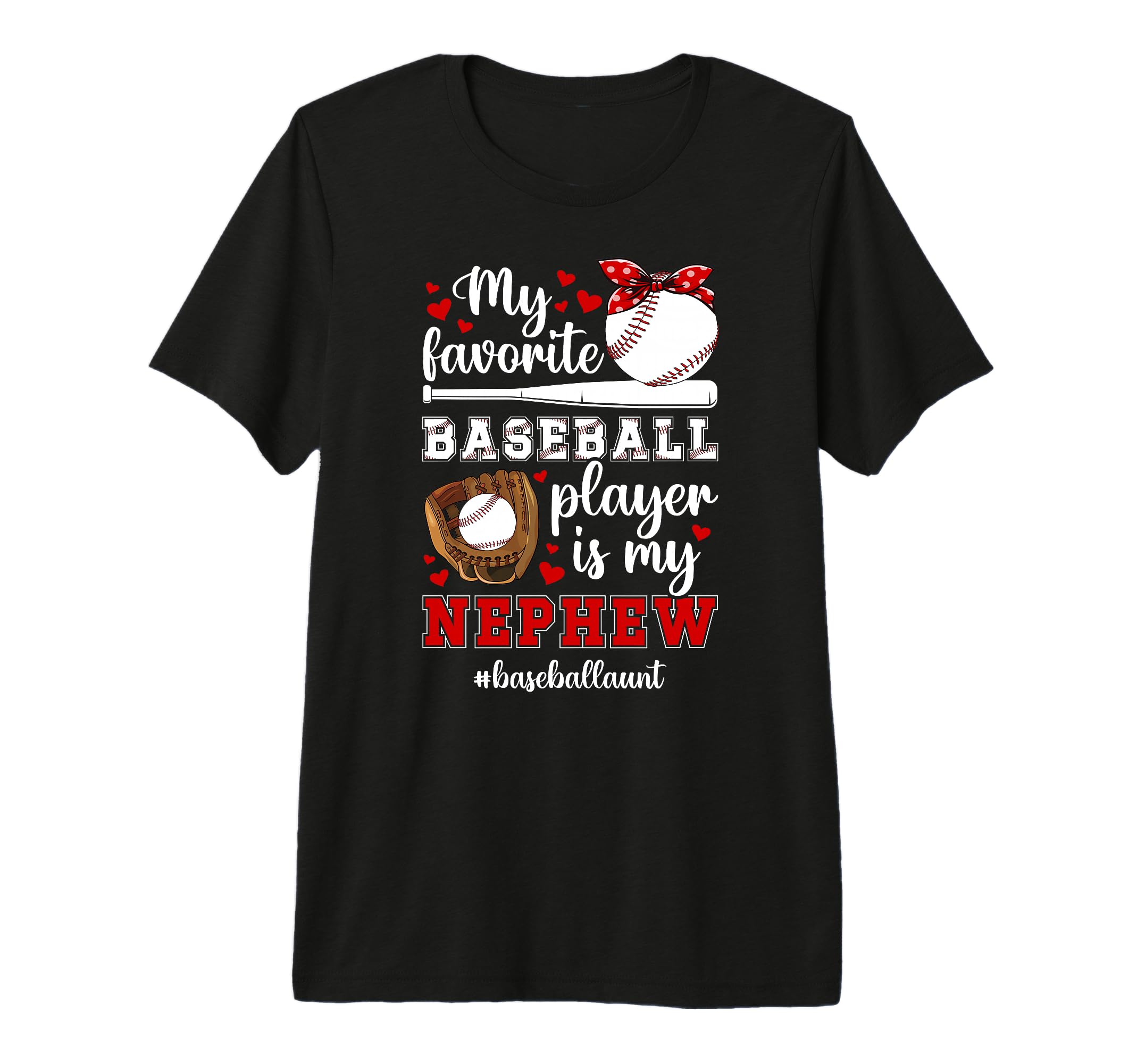 Baseball Aunt Proud Baseball Player T-Shirt - Graphic Print for Adults - T-Shirt, Sweatshirt, Hoodie