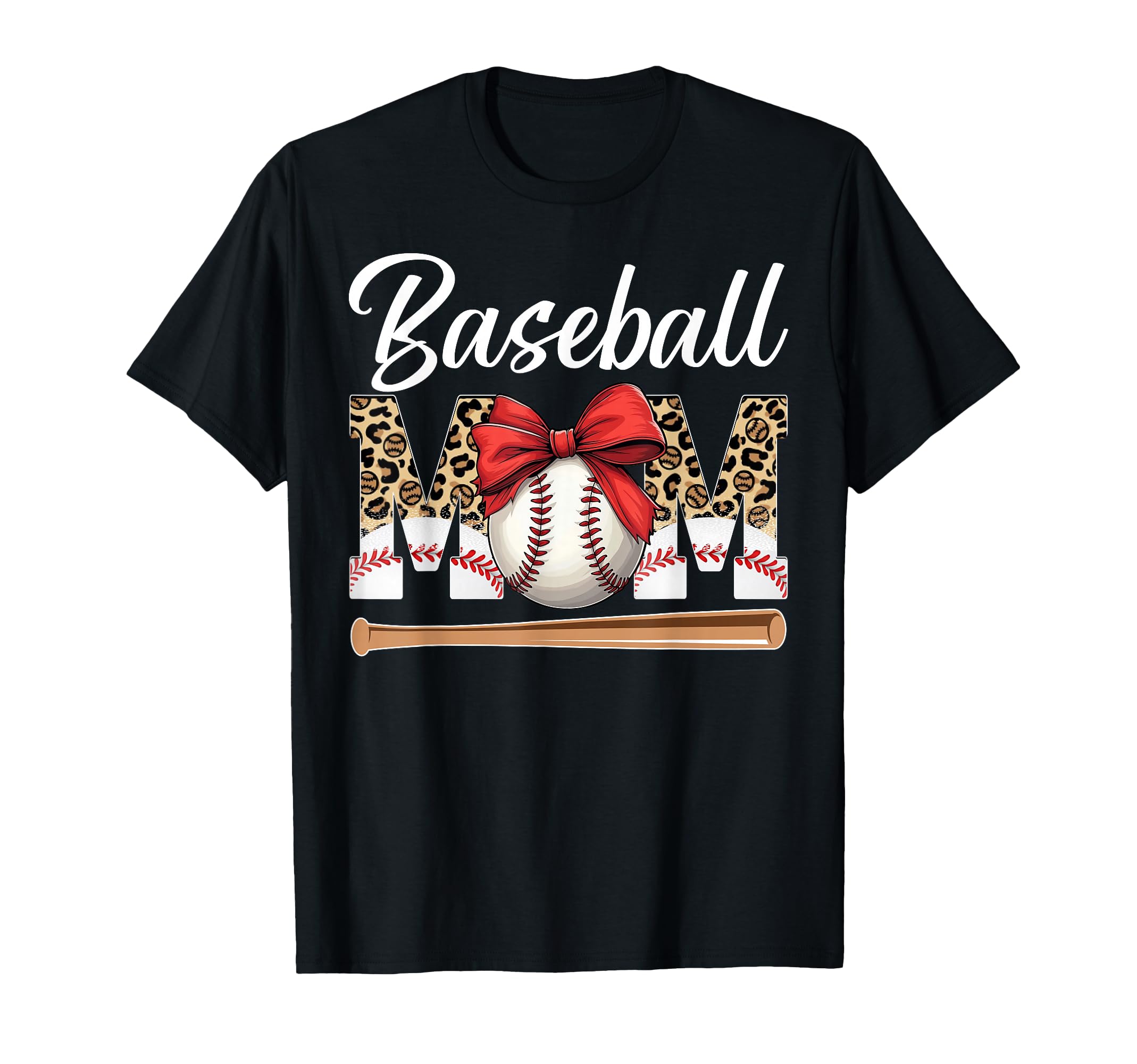 Baseball Mom Mother Ball Bat Sport T-Shirt - Custom Art Print Men Women - T-Shirt, Sweatshirt, Hoodie