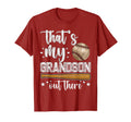 Thats My Grandson Out There Baseball T-Shirt - Minimalist Print Men Women - T-Shirt, Sweatshirt, Hoodie