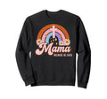 Mama Because He Lives Christian Sweatshirt - Minimalist Print Unisex - T-Shirt, Sweatshirt, Hoodie