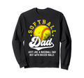 Softball Dad Definition Funny Like Sweatshirt - Unique Graphic for Adults - T-Shirt, Sweatshirt, Hoodie