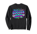 Soccer Mom Leopard Game Day Sideline Sweatshirt - Aesthetic Graphic Unisex - T-Shirt, Sweatshirt, Hoodie