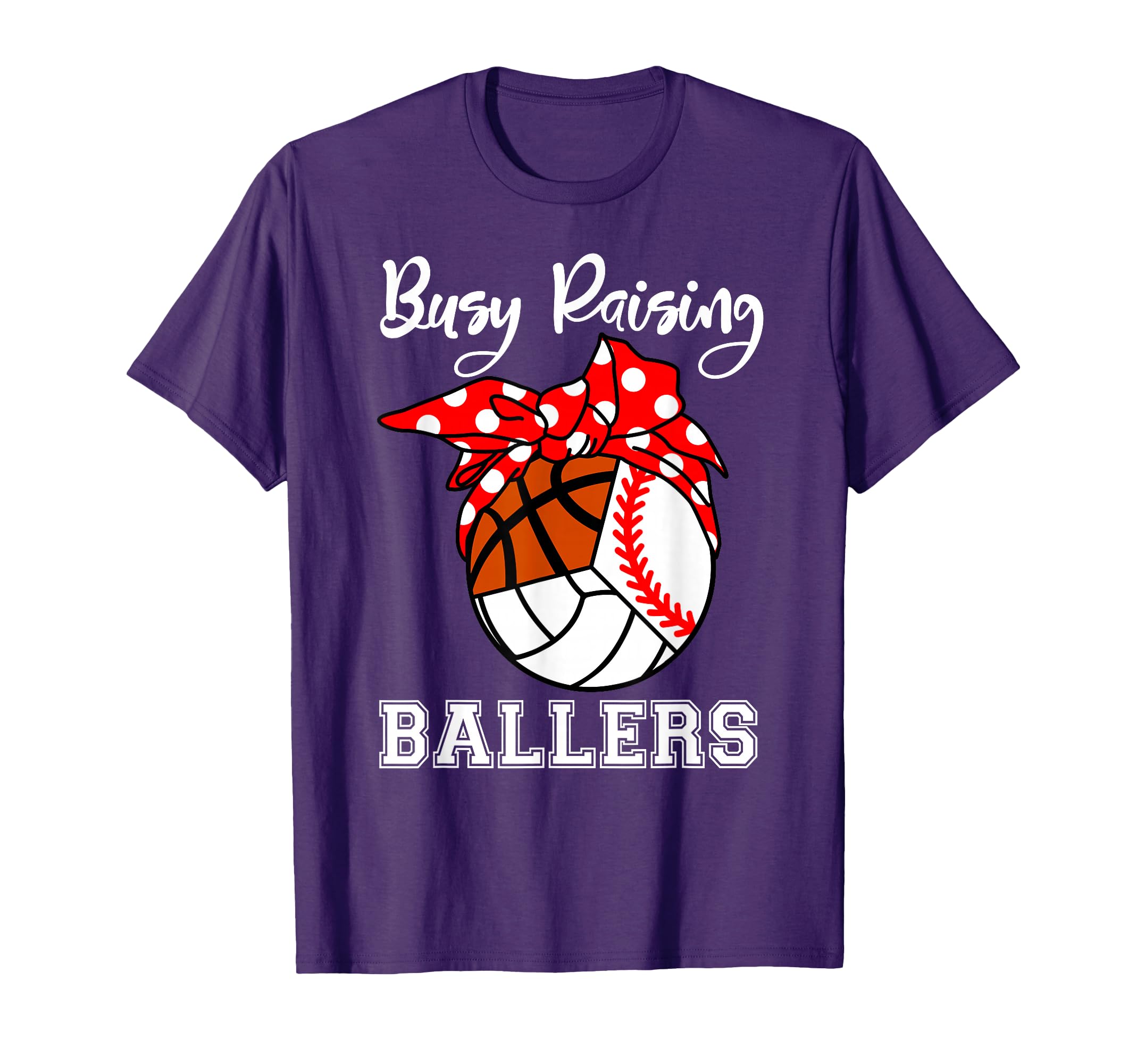 Busy Raising Ballers Baseball T-Shirt - Custom Art Print Men Women - T-Shirt, Sweatshirt, Hoodie