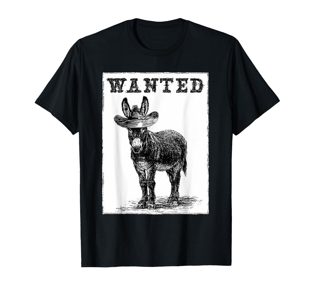Donkey Cowboy Rodeo Cowgirl Western Country T-Shirt - Trendy Graphic Unisex - T-Shirt, Sweatshirt, Hoodie