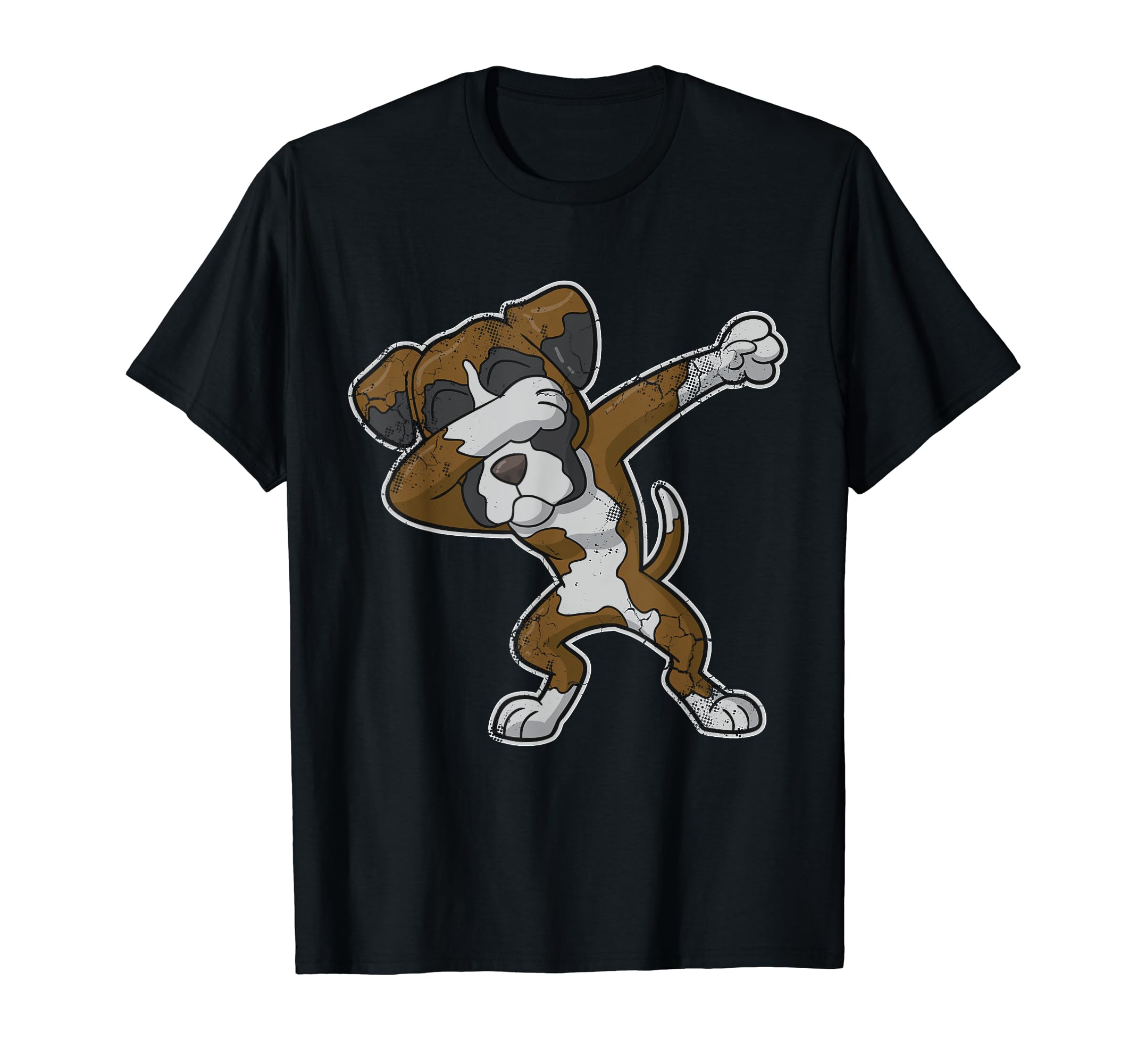 Boxer Dog Dabbing Dab Funny T-Shirt - Fun Novelty Design Men Women - T-Shirt, Sweatshirt, Hoodie
