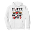 Sister Birthday Baseball Sport Family Hoodie - Trendy Graphic Men Women - T-Shirt, Sweatshirt, Hoodie