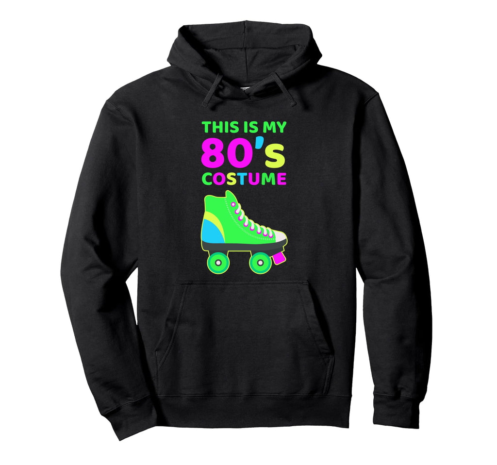 Funny 80S Costume Roller Skates Outfit Hoodie - Custom Art Print Men Women - T-Shirt, Sweatshirt, Hoodie