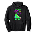 Funny 80S Costume Roller Skates Outfit Hoodie - Custom Art Print Men Women - T-Shirt, Sweatshirt, Hoodie