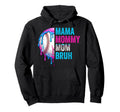 Mama Mommy Mom Bruh Baseball Mom Hoodie - Casual Everyday Wear for Adults - T-Shirt, Sweatshirt, Hoodie