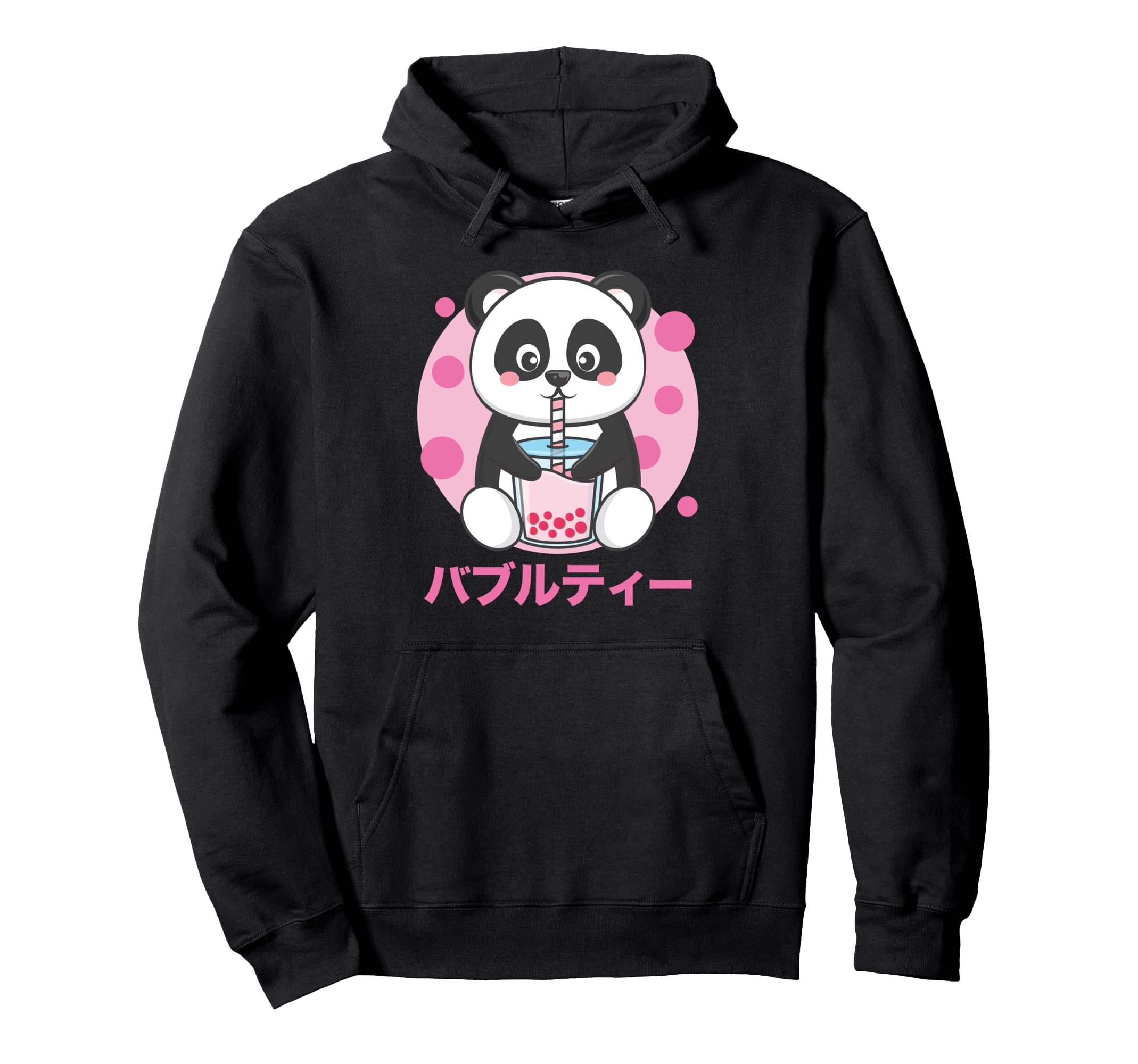 Panda Bubble Tea Kawaii Otaku Hoodie - Casual Everyday Wear for Adults - T-Shirt, Sweatshirt, Hoodie