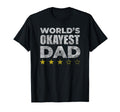 Funny Worlds Okayest Dad T-Shirt - Unique Graphic Men Women - T-Shirt, Sweatshirt, Hoodie