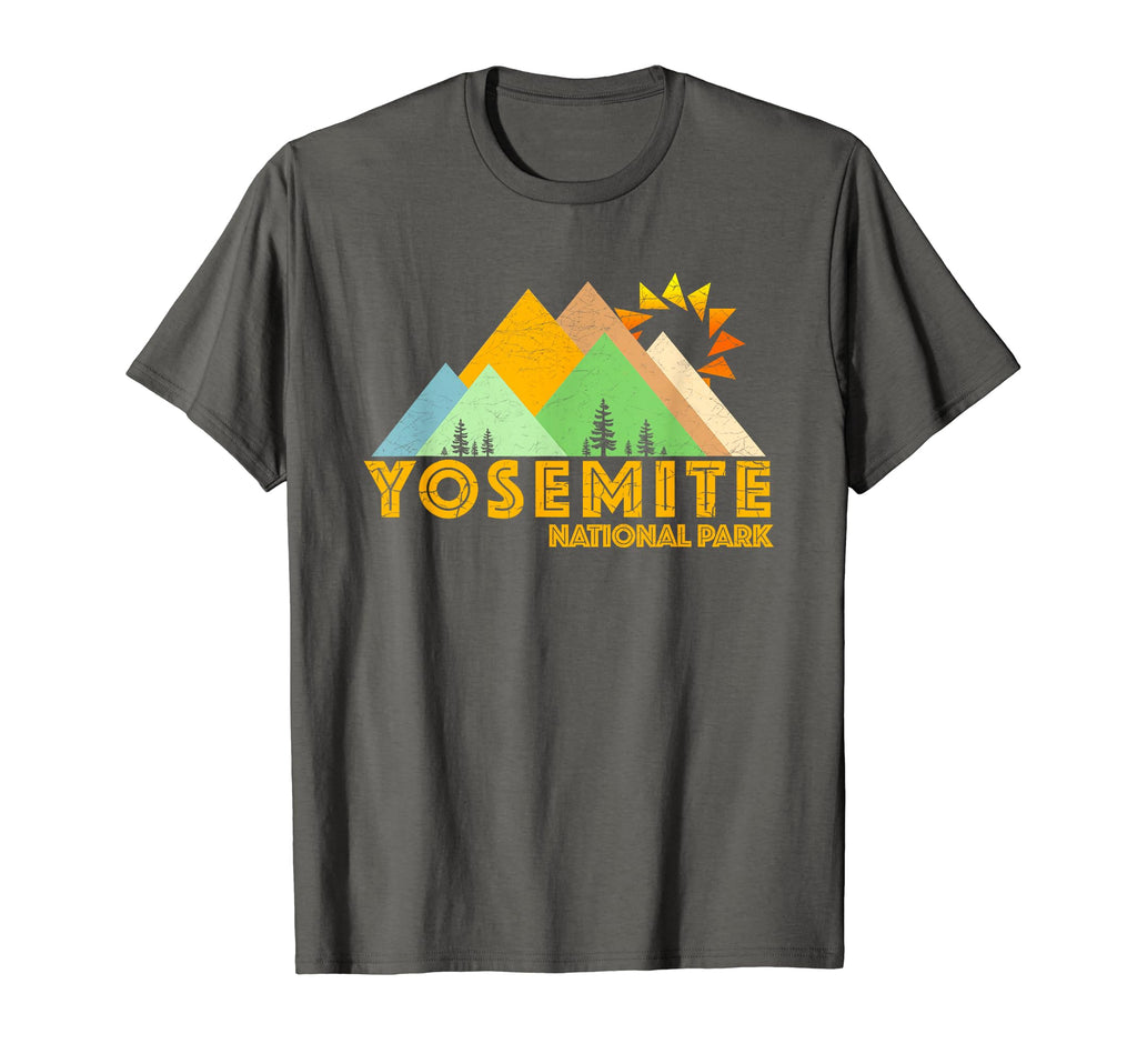 Yosemite National Park Mountains T-Shirt - Aesthetic Graphic for Adults - T-Shirt, Sweatshirt, Hoodie