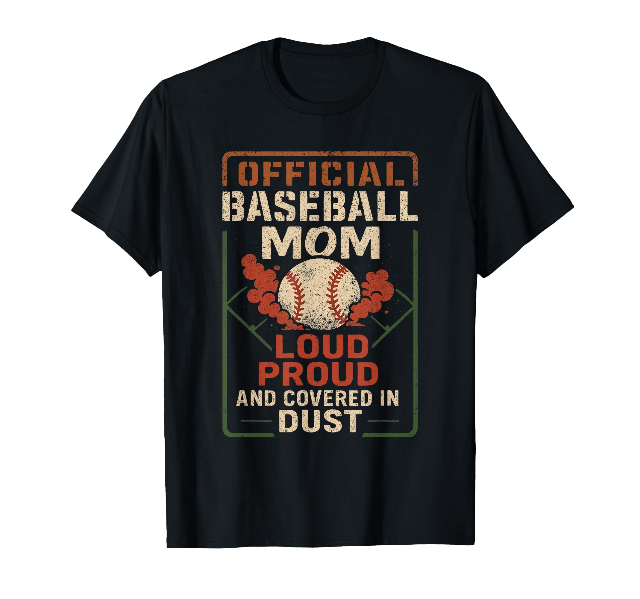 Baseball Mom Dugout Life Game Day T-Shirt - Casual Everyday Wear Men Women - T-Shirt, Sweatshirt, Hoodie