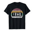 Trail Adventure Mountain Biking Sunset T-Shirt - Streetwear Style Men Women - T-Shirt, Sweatshirt, Hoodie