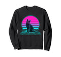 Sunset Korat Cat Sweatshirt - Streetwear Style Unisex - T-Shirt, Sweatshirt, Hoodie