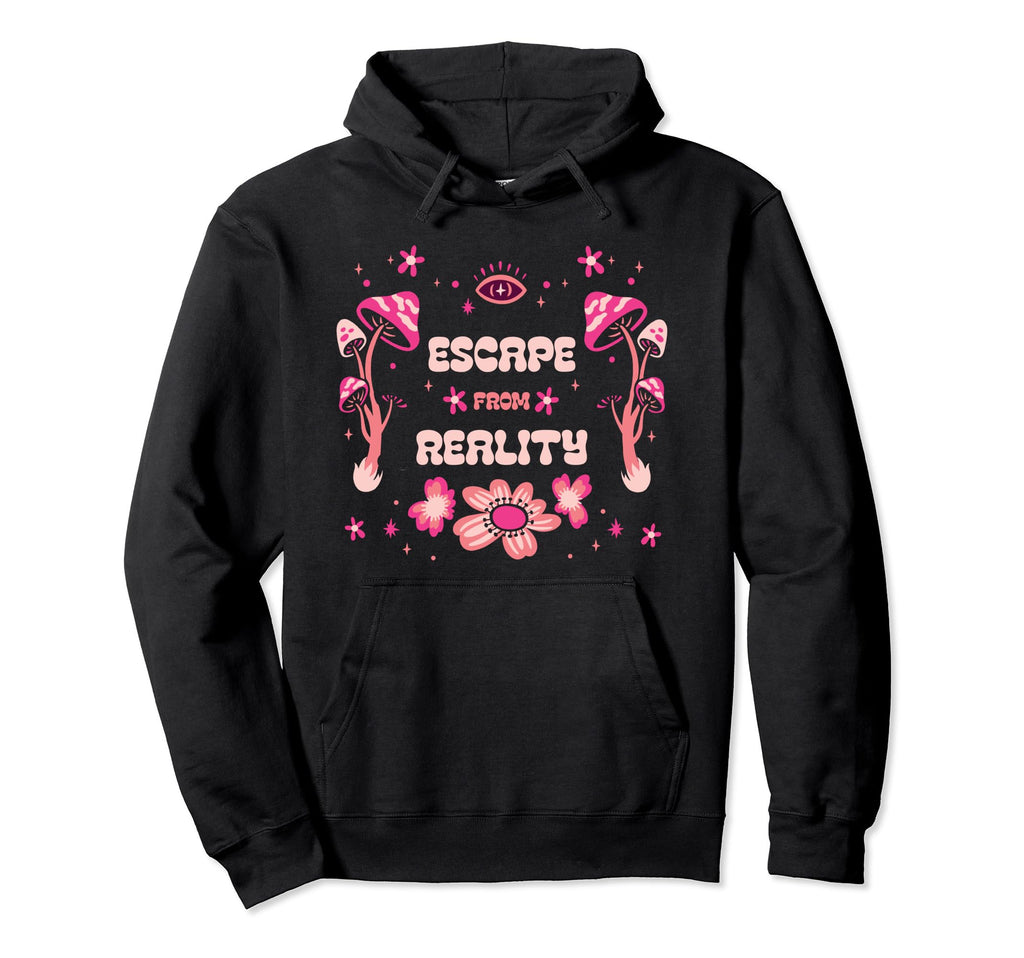 Magic Mushrooms Psychedelic Trip Shrooms Hoodie - Custom Art Print Unisex - T-Shirt, Sweatshirt, Hoodie