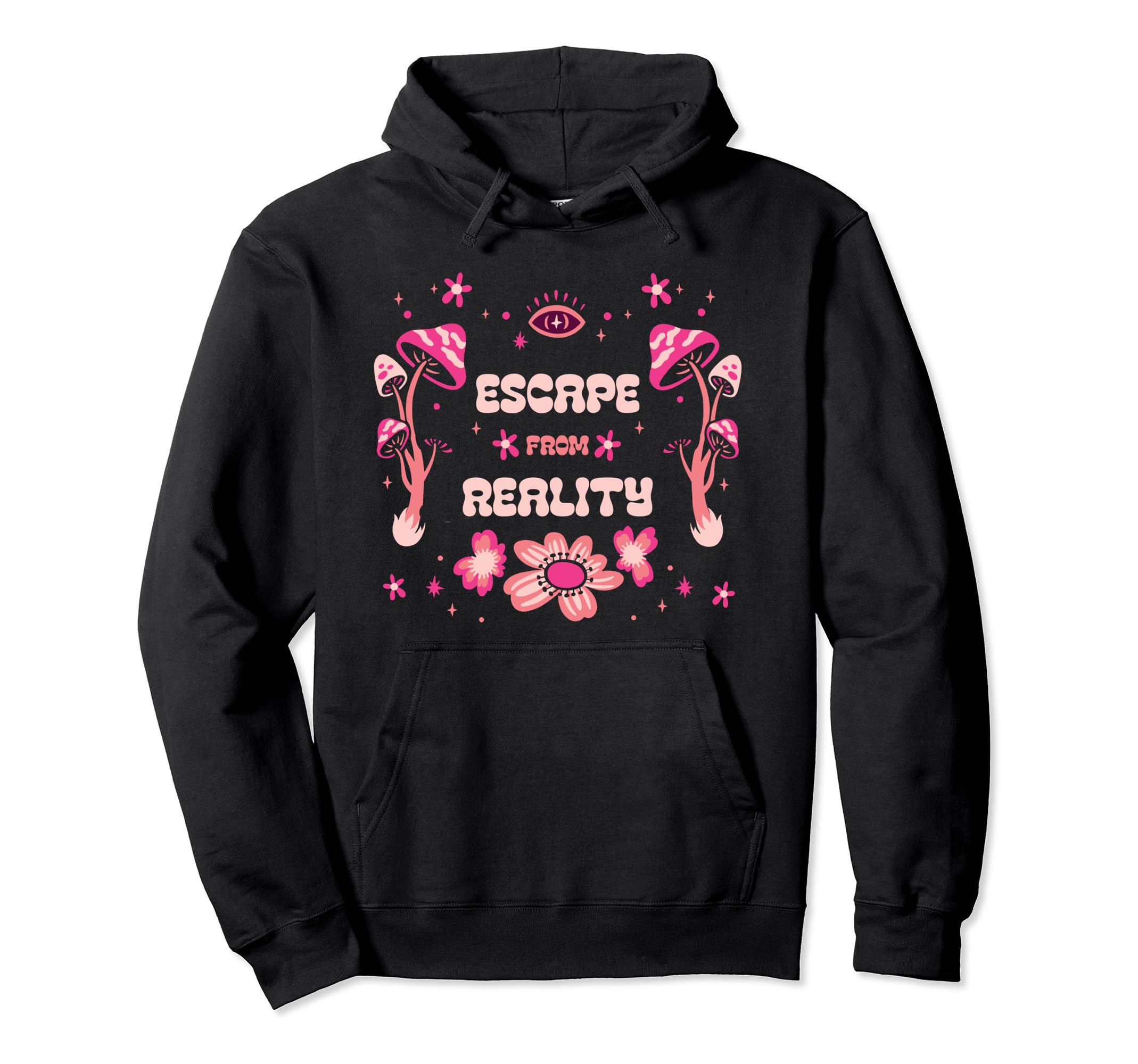 Magic Mushrooms Psychedelic Trip Shrooms Hoodie - Custom Art Print Unisex - T-Shirt, Sweatshirt, Hoodie