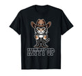 Kitty Up Country Music Lover Cat Cowboy T-Shirt - Graphic Print Unisex - T-Shirt, Sweatshirt, Hoodie