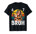 Bruh Punch Monkeys Hugging Sunset T-Shirt - Custom Art Print Unisex - T-Shirt, Sweatshirt, Hoodie