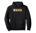 Mama Baseball Softball Mom Fan Mom Hoodie - Streetwear Style Unisex - T-Shirt, Sweatshirt, Hoodie