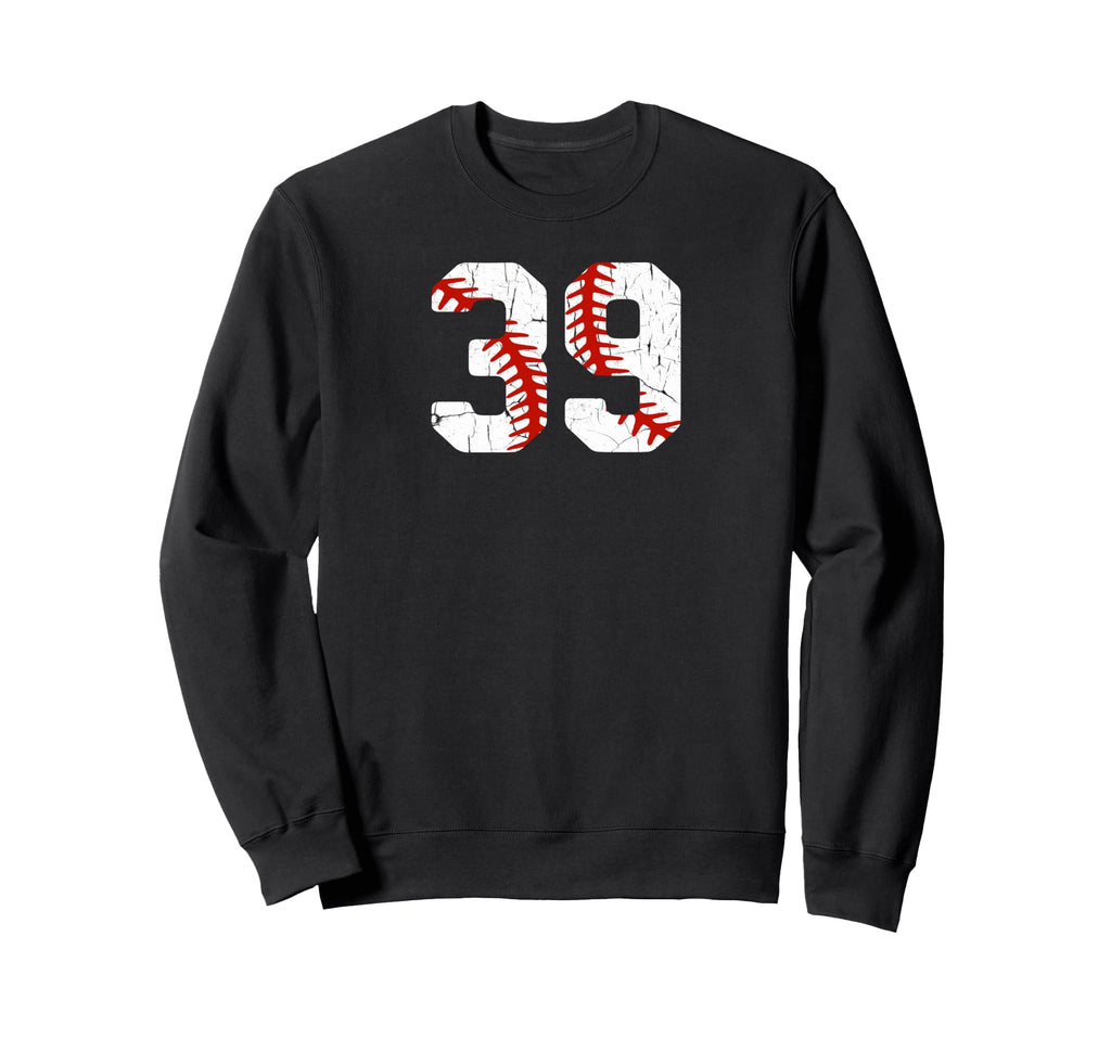 Baseball Player Jersey Number 39 Sweatshirt - Minimalist Print Men Women - T-Shirt, Sweatshirt, Hoodie