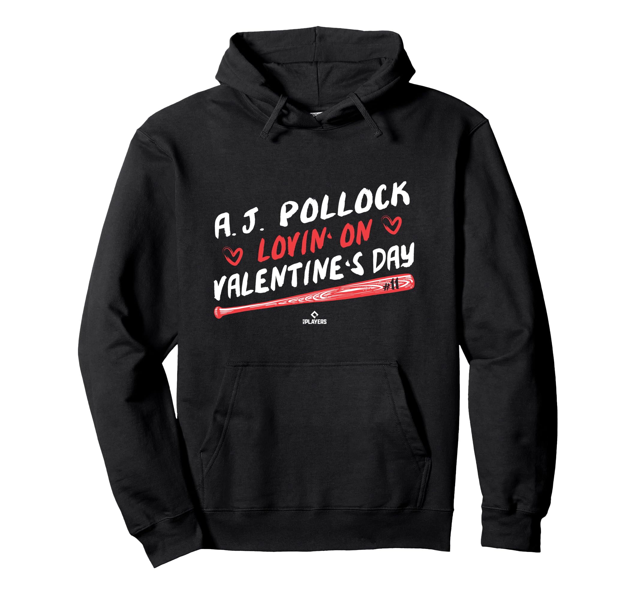 Aj Pollock Lovin Valentines Day Los Hoodie - Aesthetic Graphic Unisex - T-Shirt, Sweatshirt, Hoodie