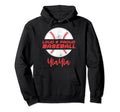 Funny Loud Proud Baseball Yiayia Hoodie - Novelty Apparel Unisex - T-Shirt, Sweatshirt, Hoodie