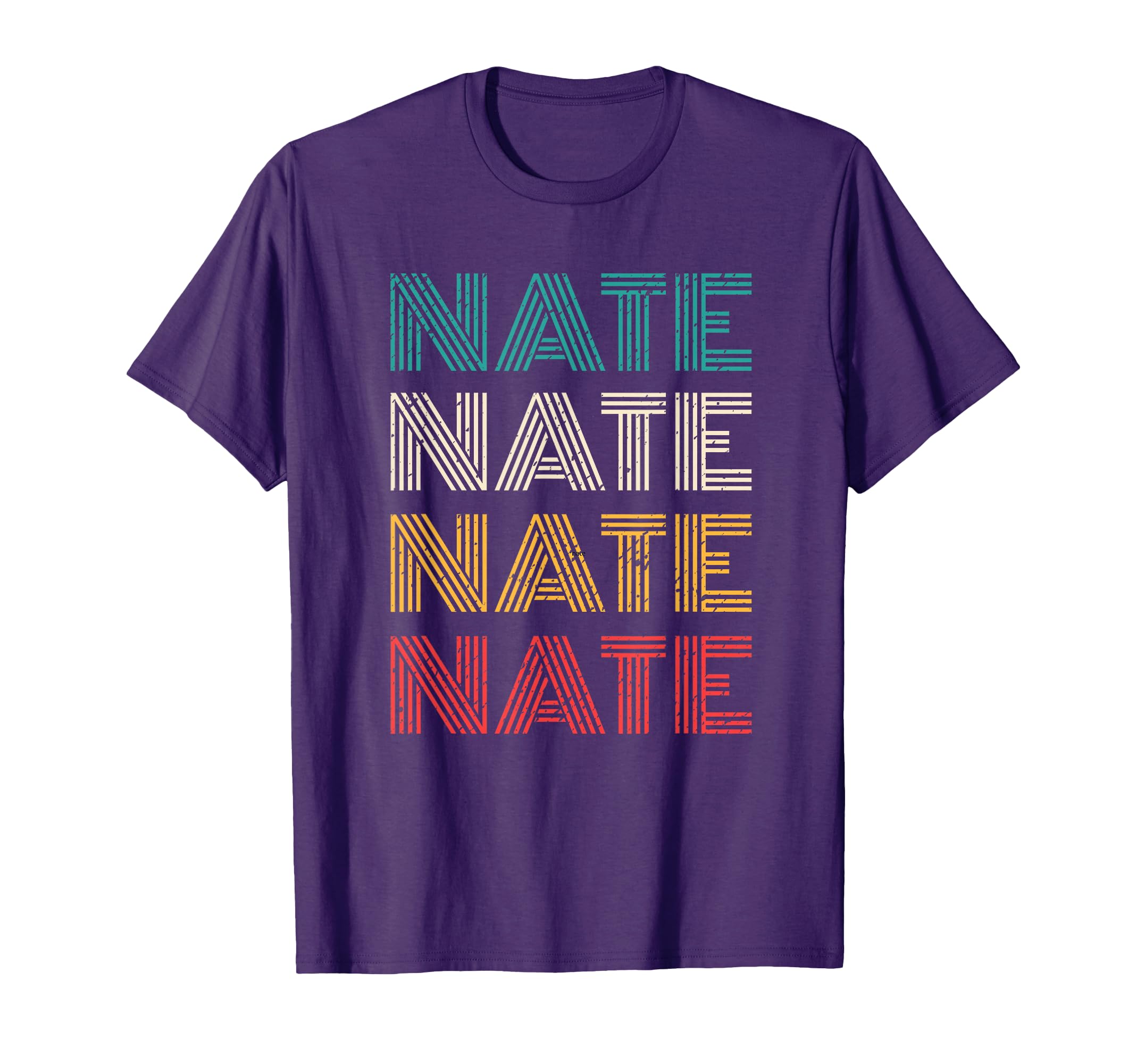 Nate First Name T-Shirt - Fun Novelty Design Unisex - T-Shirt, Sweatshirt, Hoodie